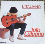 32. Vinyle 45 tours de Toto Cutugno : L' Italiano, Cd's en Dvd's, Ophalen of Verzenden, Gebruikt