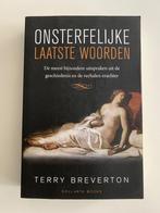 Onsterfelijke laatste woorden, de meest bijzondere uitsprake, Ophalen of Verzenden, Zo goed als nieuw