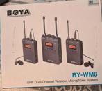 Microphone BOYA  BY-WM8, Telecommunicatie, Portofoons en Walkie-talkies