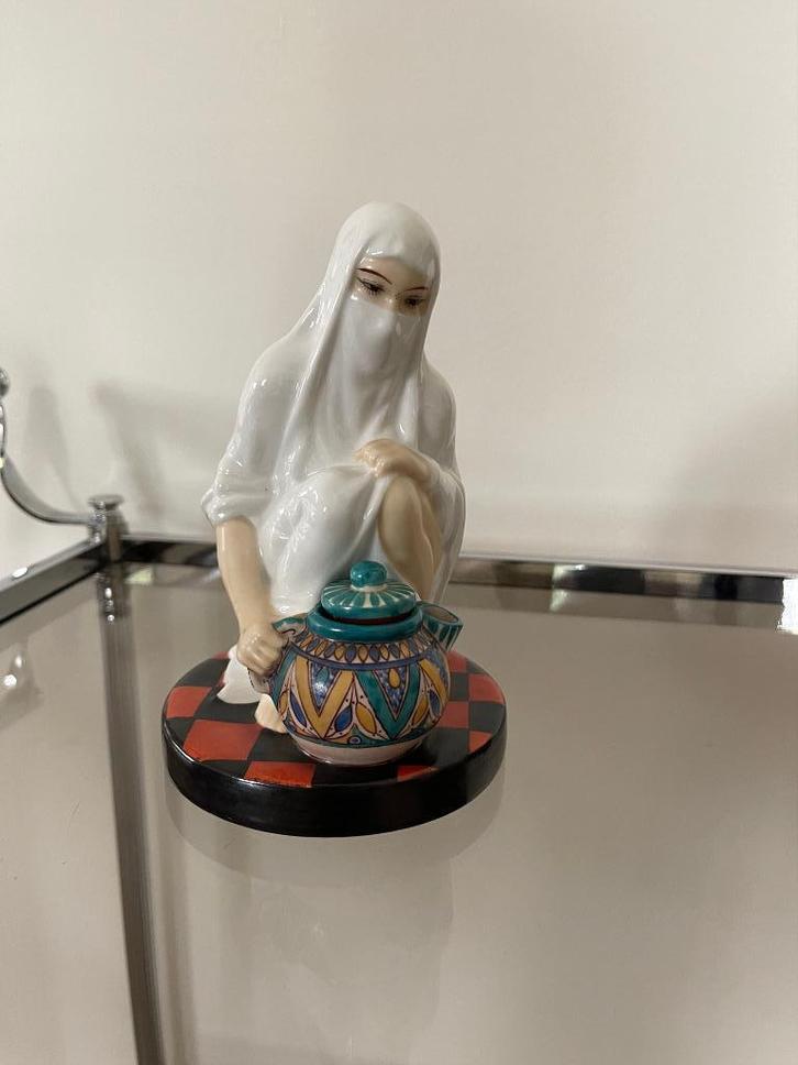 „ALADDIN” porselein ART NOUVEAU ART DECO Oriental vintage, Antiek en Kunst, Antiek | Porselein, Ophalen of Verzenden