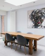 Eettafel met 8 stoelen te koop, Huis en Inrichting, Ophalen, Zo goed als nieuw