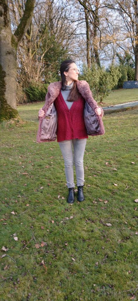 manteau en fourrure dame, Vêtements | Femmes, Vestes | Hiver, Porté, Brun, Enlèvement