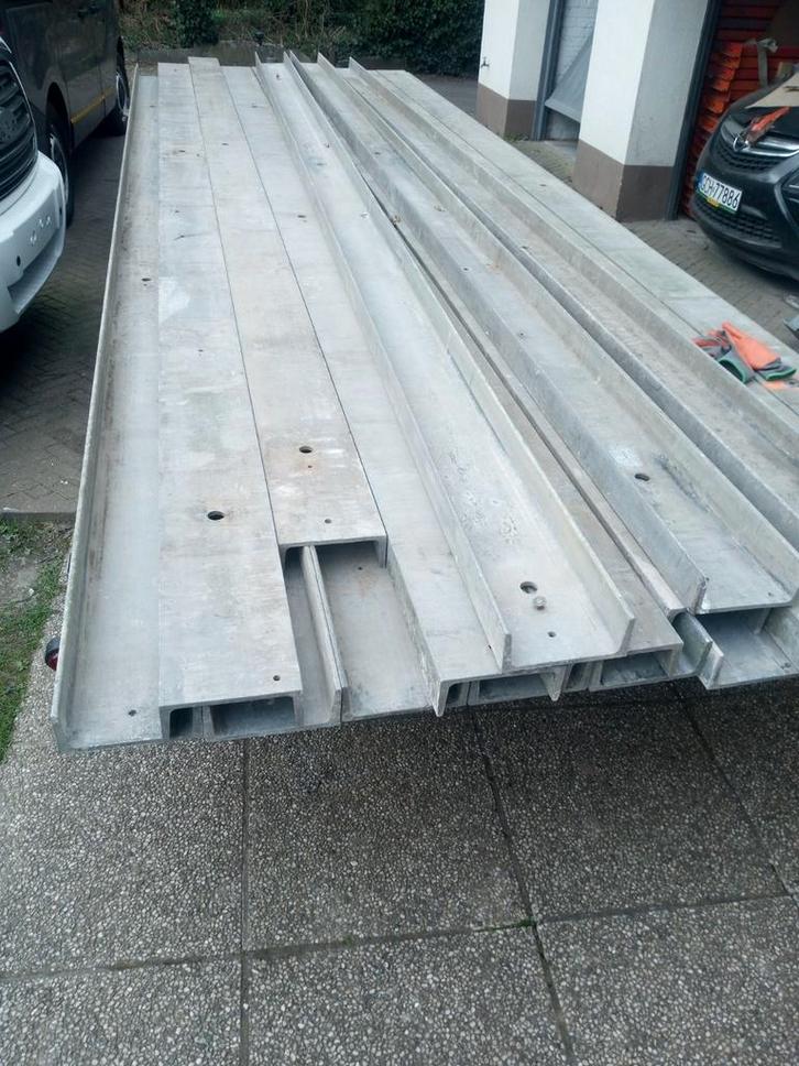 UPN BALK PROFIEL U METAAL IJZER GEGALVANISEERDE PEUTREL, Doe-het-zelf en Bouw, Metalen, IJzer, Ophalen of Verzenden