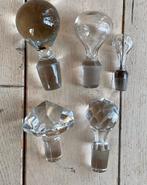 VINTAGE -ANTIEKE FLES STOPPERS (5), Ophalen of Verzenden