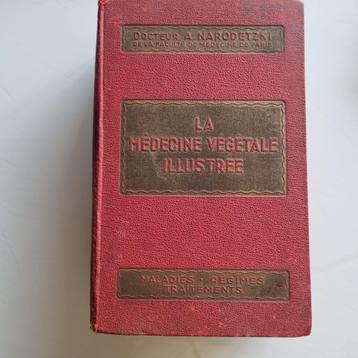 oud boek_ „Geïllustreerde plantengeneeskunde” beschikbaar voor biedingen