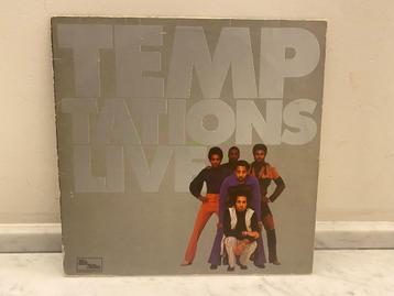 LP vinyl : Temptations Live (1975)