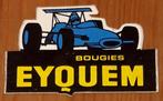 Vintage sticker Eyquem Bougies retro autocollant, Comme neuf, Voiture ou Moto, Enlèvement ou Envoi