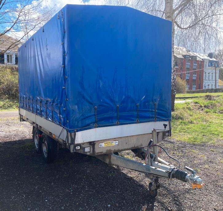 Remorque happert 3500 kg, Autos : Divers, Remorques, Utilisé, Enlèvement