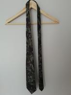 Vintage boho polyester stropdas Orbis, Ophalen of Verzenden, Zo goed als nieuw, Met patroon
