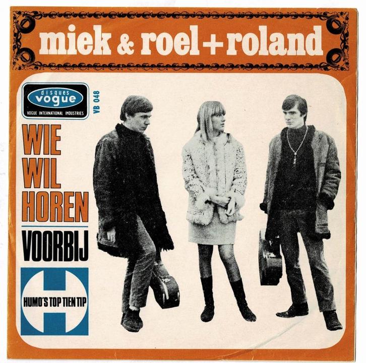 MIEK & ROEL + ROLAND - Wie wil horen / Voorbij, Cd's en Dvd's, Vinyl | Nederlandstalig, Gebruikt, Overige genres, Overige formaten