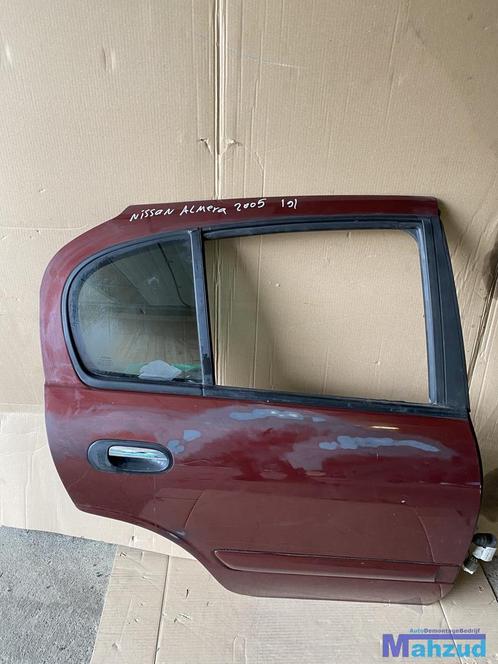 NISSAN ALMERA ROOD AX5G Rechts achter deur portier, Auto-onderdelen, Carrosserie, Deur, Nissan, Gebruikt, Ophalen of Verzenden