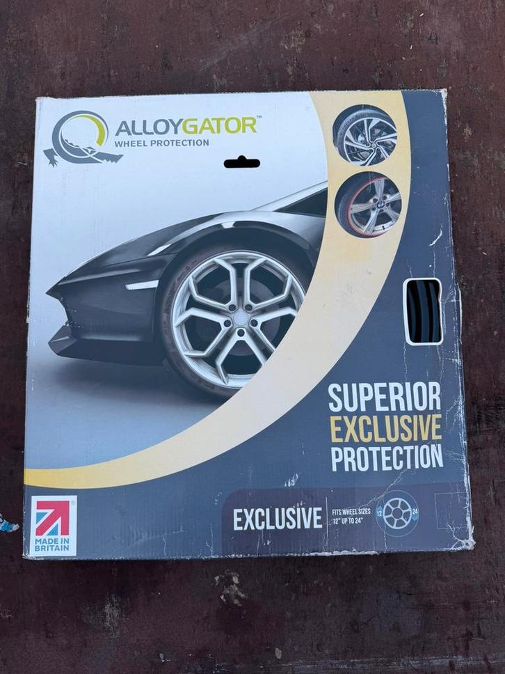 Alloygator Velgbescherming | Zwart | Exclusive (12-24" inch), Hobby & Loisirs créatifs, Modélisme | Voitures & Véhicules, Comme neuf