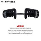 PH Fitness Verstelbare Dumbbells Set 40KG - Smart Dumbbells, Ophalen, Nieuw