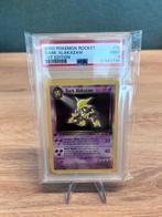 Dark Alakazam 1ère édition PSA 9 - 18/82 - Team Rocket, Comme neuf, Cartes en vrac, Envoi