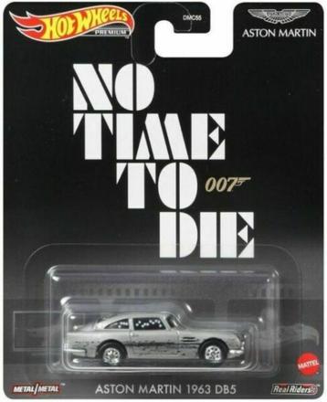 ASTON MARTIN DB5 JAMES BOND 007 NTTD 1/64 HOT WHEELS Neuve beschikbaar voor biedingen