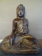 Boeddhabeeld groot Boeddhabeeld 50 cm hout Afhalen 179 euro, Huis en Inrichting, Ophalen of Verzenden, Zo goed als nieuw