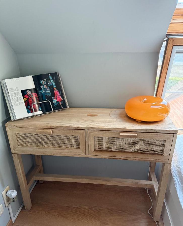 Ravi wandmeubel Leen Bakker, Huis en Inrichting, Tafels | Sidetables, Gebruikt, 25 tot 50 cm, 100 tot 150 cm, Rechthoekig, Overige materialen