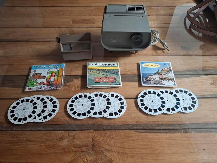 Lot Vieuwmaster + Vieuwmaster projector + schijfjes

60's, Verzamelen, Speelgoed, Ophalen