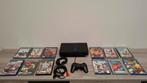 PlayStation 2 Fat en bonne état avec une manette et 12 jeux, Enlèvement ou Envoi