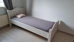 Bed, Huis en Inrichting, Slaapkamer | Bedden, Ophalen of Verzenden, Gebruikt, Eenpersoons, Wit