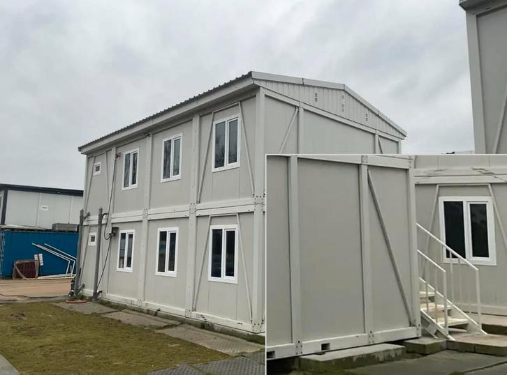 Woonunit werfunit 8 container 2 woningen tijdelijke woning, Zakelijke goederen, Machines en Bouw | Keten en Containers, Ophalen