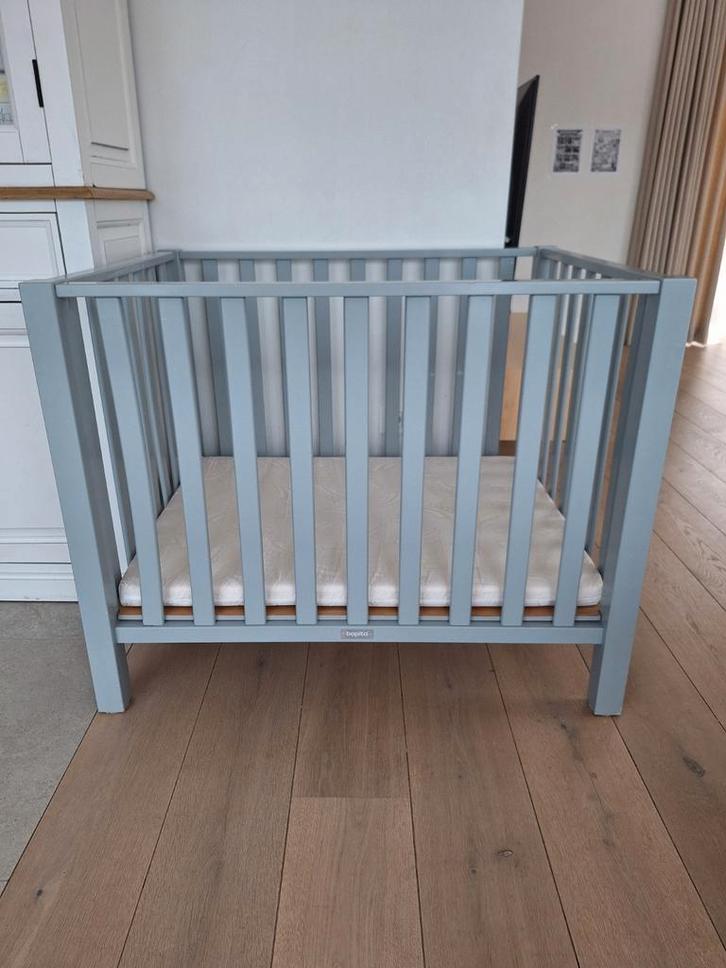 Lichtgrijze box/ park Bopita, Kinderen en Baby's, Babyparken, Gebruikt, Rechthoekig, In hoogte verstelbaar, Ophalen