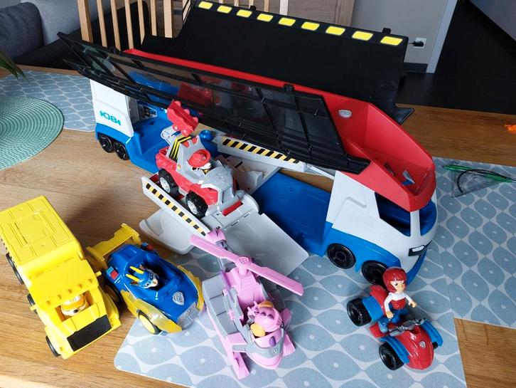 Nieuwe prijs! Paw patrol speelset. 6 voertuigen, Kinderen en Baby's, Speelgoed | Buiten | Actiespeelgoed, Ophalen