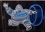 Michelin bibendum neon en veel andere garage showroom neons, Verzamelen, Ophalen of Verzenden, Nieuw, Lichtbak of (neon) lamp