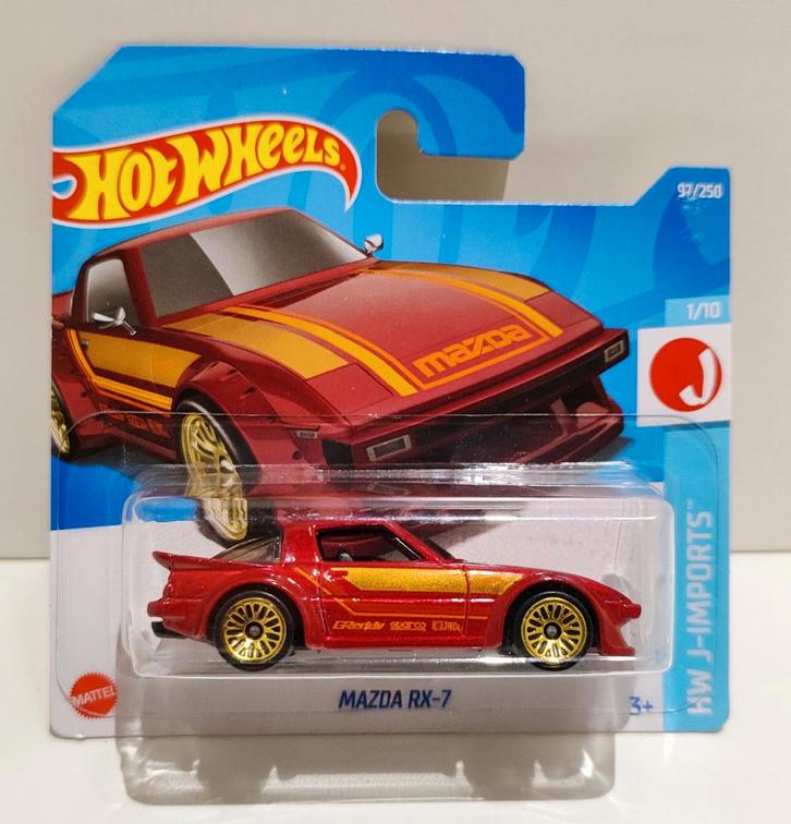 Hot Wheels Mazda RX-7 Candy Red (2022), Hobby & Loisirs créatifs, Voitures miniatures | Échelles Autre, Enlèvement ou Envoi