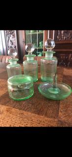 Vintage glazen flesjes, Ophalen of Verzenden, Zo goed als nieuw
