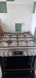 Cuisinière au gaz + four électrique Bosh, Ophalen, Hete lucht, 4 kookzones, Zo goed als nieuw