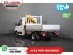 Volkswagen Crafter 50 165 pk Effer 352S Kraan/ Crane/ Kran/, Auto's, Wit, Bedrijf, 0 g/km, Handgeschakeld