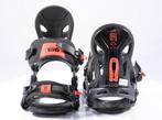 S M snowboard bindingen NITRO FREESTYLE CUSTOM, black/red, Sport en Fitness, Snowboarden, Verzenden, Gebruikt, Bindingen