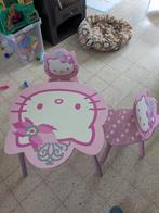 Hello Kitty tafel en 2 stoelen, Kinderen en Baby's, Ophalen of Verzenden, Stoel(en)