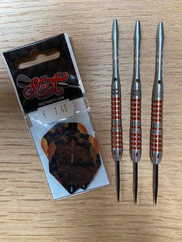 Dart pijlen Shot Totem 24gram, Sport en Fitness, Darts, Ophalen of Verzenden, Zo goed als nieuw, Pijlen
