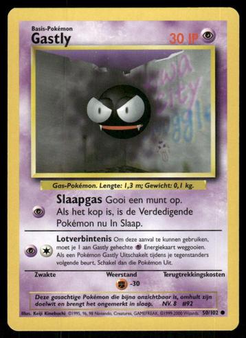 Gastly 50/102 - Base (NL) beschikbaar voor biedingen