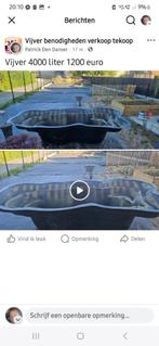 vijver, Tuin en Terras, Ophalen, Zo goed als nieuw