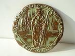 médaille TERVUREN Sint-HUBERTUS Ommeganck monogramme terre c, Timbres & Monnaies, Pièces & Médailles, Enlèvement ou Envoi