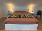 Ikea MALM bed, Huis en Inrichting, Slaapkamer | Bedden, Ophalen, Gebruikt, Wit, Tweepersoons