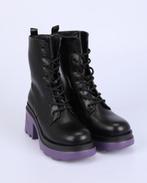 Bottines Chelsea noires avec semelle violette, Noir, Enlèvement ou Envoi, Neuf