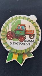 Vintage sticker 60 jaren Fiat Tractor, Auto of Motor, Ophalen of Verzenden, Zo goed als nieuw