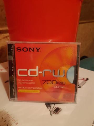 CD-RW, Informatique & Logiciels, Neuf, Enlèvement ou Envoi, Réinscriptible, Cd