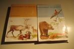 2 Mooie Oude Prentenboeken - Zoogdieren uit Europa, Boeken, Ophalen of Verzenden, Zo goed als nieuw, Prentenboek