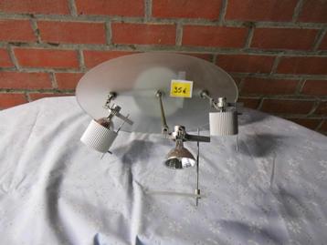 Plafondarmatuur met 3 spots beschikbaar voor biedingen