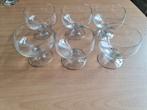 6 Champagne coupes glazen  /  cocktailglazen, Ophalen of Verzenden, Zo goed als nieuw