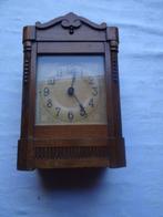 Vintage Pfeilkreuz tafelklok met alarm, Ophalen of Verzenden