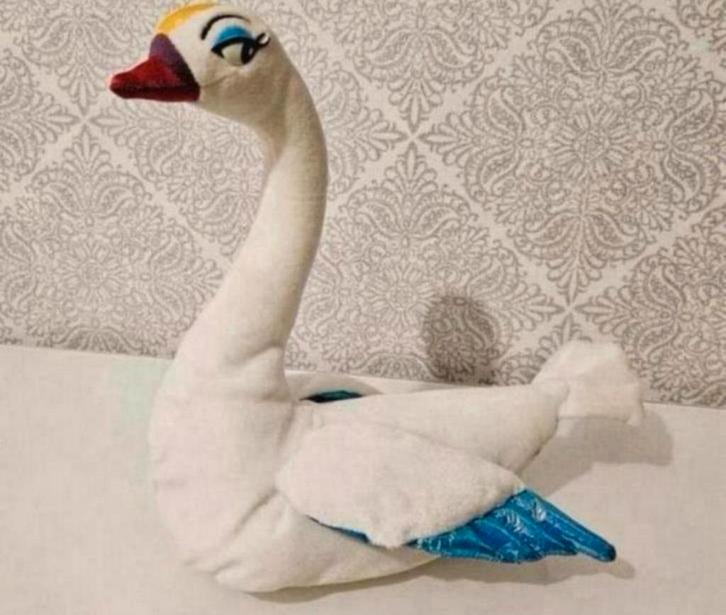 Zeldzaam Vintage Tyco 1994 The Swan Princess - zwaan plush, Verzamelen, Speelgoed, Zo goed als nieuw, Ophalen of Verzenden