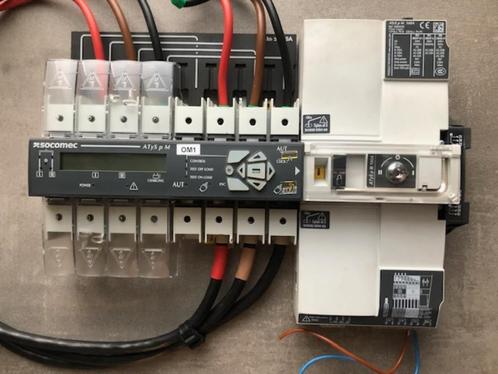 Socomec automatische omschakelaar/switch, Doe-het-zelf en Bouw, Elektriciteit en Kabels, Zo goed als nieuw, Overige typen, Ophalen