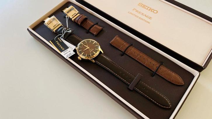 SEIKO - Presage Coctail Limited Edition uurwerk / Nieuw!, Handtassen en Accessoires, Horloges | Heren, Nieuw, Polshorloge, Seiko