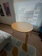 Houten bijzettafel - Oranische vorm, 55 tot 75 cm, Zo goed als nieuw, Modern, Ovaal